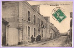 72 - La FRESNAYE Sur CHEDOUET -- Gardarmerie Et Maison D'Ecole - La Fresnaye Sur Chédouet