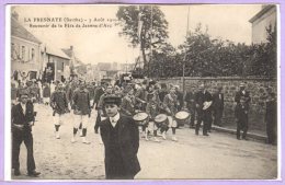 72 - La FRESNAYE Sur CHEDOUET -- 7 Aout 1910 - Souvenir De La Fête De Jeanne D'Arc - La Fresnaye Sur Chédouet