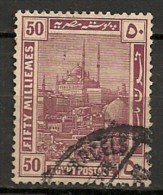 Timbres - Afrique - Egypte - 1915-1921 - 50 Millièmes - - 1915-1921 Protettorato Britannico