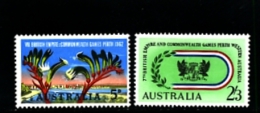 AUSTRALIA - 1962  COMMONWEALTH GAMES  SET  MINT NH - Ungebraucht