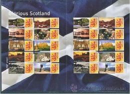 GB 2007 GENERIC SMILER GLORIOUS SCOTLAND SG LS44, SC-GS-046, MI MF44, YV F2964 - Blocks & Miniature Sheets