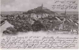 Gruss Aus Seigburg Germany, View Of Town Castle, C1890s/1900s Vintage Postcard - Siegburg