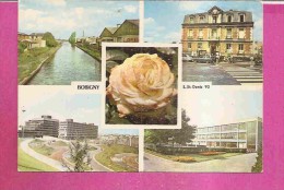 BOBIGNY   -   4 VUES ** DIVERS ASPECTS DE LA VILLE **  -   Editeur : RAYMON De Paris  - N° 93.118 - Bobigny