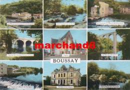 Loire Atlantique Boussay Le Moulin La Chaussée Pont L église La Piscine Chateau  éditeur Artaud - Boussay