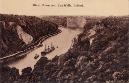 CPA - River Avon And Sea Walls - Bristol - Bristol