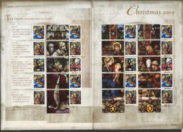 GB 2009 GENERIC SMILER CHRISTMAS THE GOSPEL SG LS67, SC-GS-069, MI MF67, YV F3209 - Blocks & Miniature Sheets