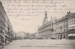 VALENCIENNES (Nord) - Vue D'Ensemble De La Place D'Armes - Valenciennes