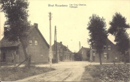 WEST-ROOSEBEKE - Staden - Les Cinq Chemins - Vijfwegen - Cachet Militaire Stempel 1939 - Staden