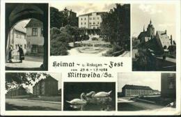 Mittweida Mehrbild Vom Heimatfest 27.6. - 1.7.1958 - Gelaufen 31.7.1960 - Mittweida