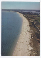 29. COMBRIT SAINTE MARINE. LA GANDE PLAGE VERS L'ILE TUDY **SCANS RECTO VERSO*** C3 - Combrit Ste-Marine