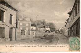 78. Saint Nom La Breteche. La Grande Rue Par La Grêle - St. Nom La Breteche