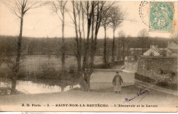 78. Saint Nom La Breteche. L'abreuvoir Et Le Lavoir - St. Nom La Breteche