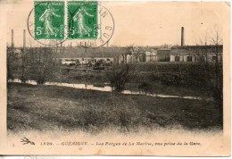 58. Guerigny. Les Forges De La Marine Prises De La Gare - Guerigny