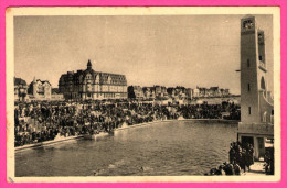 Le Touquet-Paris-Plage - La Piscine Un Jour De Compétion - Très Animée - E.H. CARON - 1937 - Schwimmen