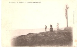 Biville ((Beaumont-Hague-Cherbourg-Manche)-Le Calvaire Et Le Nez De Jaubourg (Jobourg)-animée-+/-1900 (précurseur) - Beaumont