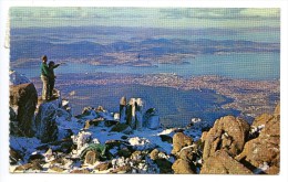 Hobart From Mount Wellington, 13.5.1965, Stamp - Hobart