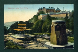 SCOTLAND  -  Stirling Castle From Ladies Rock  Used Postcard As Scans (stamp Removed) - Stirlingshire