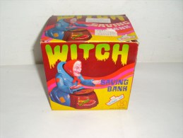 Witch - SAVING  BANK - Jouets Anciens