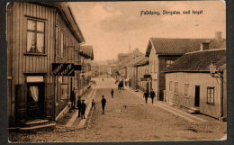 DB2827-  SWEDEN - FALKÖPING - STORGATAN MED TORGET 1908 - Suède