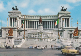 ROMA - Piazza Venezia - Monumento A Vittorio Emanuele II - Altare Della Patria - Auto Fiat Topolino - Altare Della Patria