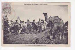 Campagne Du Maroc (1907-1908) - Une Bonne Prise Des Chasseurs D'Afrique - Altre Guerre