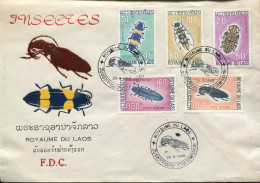 #2321 Laos  Fdc  1968 Insects, - Other