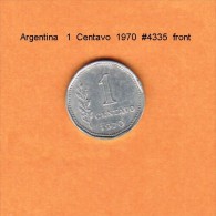 ARGENTINA   1  CENTAVO  1970  (KM # 64) - Argentinië