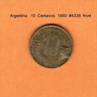 ARGENTINA   10  CENTAVOS  1950  (KM # 41) - Argentinië