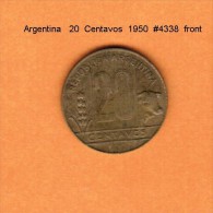 ARGENTINA   20  CENTAVOS  1950  (KM # 42) - Argentinië