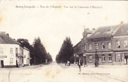 BOURG-LEOPOLD  - Rue De L'Hôpital - Vue Sur La Chaussée D'Hechtel - ( Avev Le "Grand Bazar" ) - Leopoldsburg