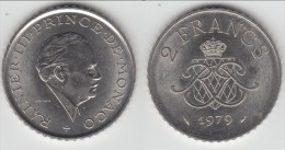 **** MONACO - 2 FRANCS 1979 RAINIER III  **** EN ACHAT IMMEDIAT !!! - 1960-2001 Neue Francs