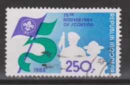 Indonesie Nr.1142 Used ; Padvinderij, Scouting, Scoutisme, Scoutismo 1983 NOW MANY STAMPS INDONESIA VERY CHEAP - Oblitérés