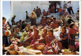 Guatemala - Chichicastenango - Las Gradas De La Iglesia - Guatemala