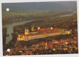 Melk-flugaufnahme-im Hintergrund-beginn Der Wachau-used,perfect Shape-perforated - Melk