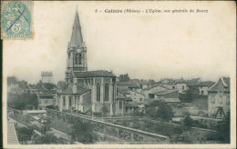 69 CALUIRE ET CUIRE / L'Eglise Et Vue Générale / - Caluire Et Cuire