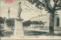 69 FEYZIN / La Mairie Et L'Eglise / - Feyzin