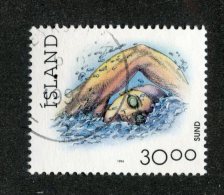 A-264  Iceland 1990  Scott #711A   Offers Welcome! - Used Stamps