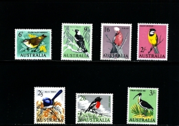 AUSTRALIA - 1964  BIRDS SET MINT NH - Mint Stamps