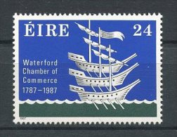 IRLANDE 1987 N° 622 ** Neuf = MNH Superbe  Cote 1,25 € Chambre De Commerce Waterford Bateaux Boats Sailboat Blason Coat - Unused Stamps