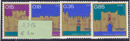 Israel 1971. Unabhängigkeit Israels. Ausstellung "Tore Jerusalems" (5.796) - Unused Stamps (without Tabs)