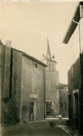 Fleury D'aude : Le Clocher De L'eglise - Carte Photo - Autres & Non Classés