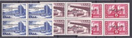 Saar1955:Michel362-4 Mnh** Blocks Of 4 - Nuovi