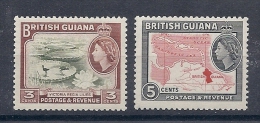 140016365  BRITISH  GUYANA  YVERT   Nº  187/9  MH/MNH - Guayana Británica (...-1966)