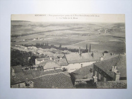 BOURMONT Vues Panoramiques Prises De La Tour Notre Dame La Vallée De La Meuse - Bourmont