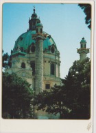 Wien-Vienna-karlskirche-circulated,perfect Condition - Iglesias