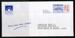 PAP Ciappa " FONDATION POUR LA RECHERCHE MEDICALE " Port Payé Par 14P158 NEUF ** - Prêts-à-poster:Answer/Ciappa-Kavena