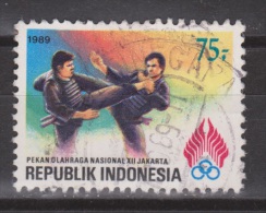 Indonesia Indonesie 1390 Used ; Karate 1989 - Non Classificati