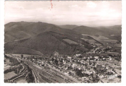 Deutschland - Altenhundem Im Sauerland - Luftaufnahme - Bahnschienen - Bahngleise - Gleise - Lennestadt