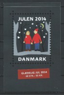 Vignettes De Noël Du Danemark 2014 Carnet De 0 - Abarten Und Kuriositäten