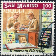 1991 San Marino - Invito Alla Filatelia L 100 - Usati